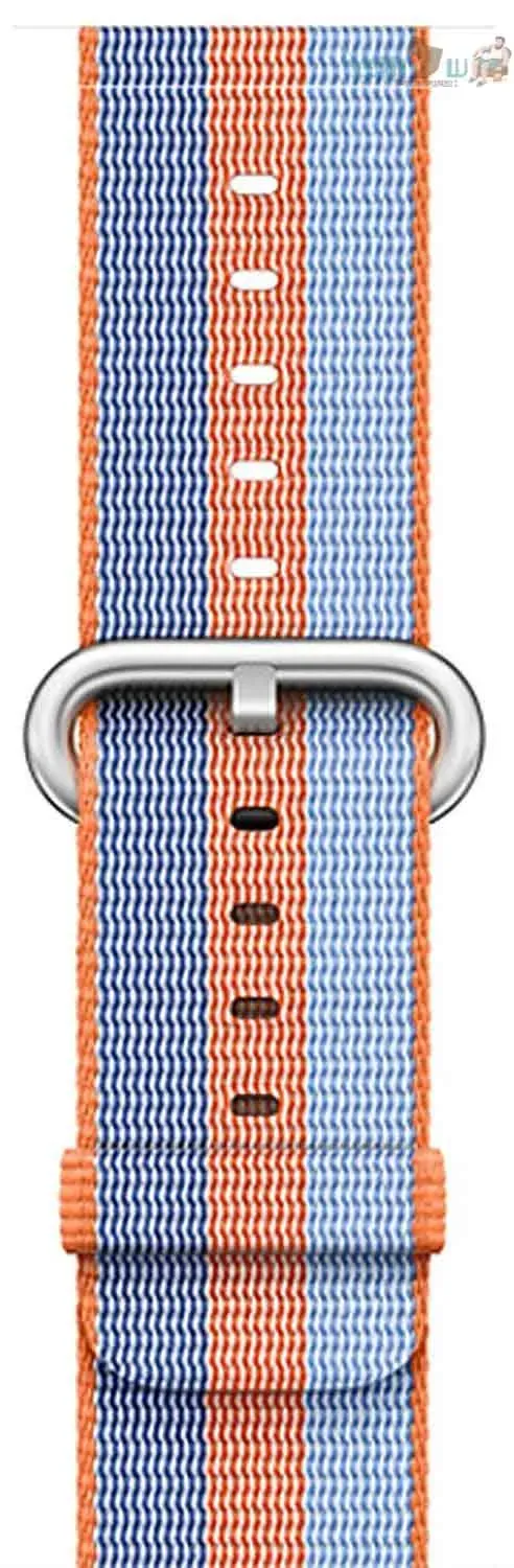 רצועת ניילון עם אבזם 21# Orange blue